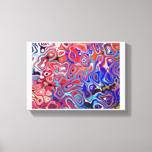 arte abstracto estilo vertido acrílico