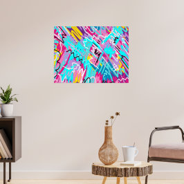 Arte Abstracto Expreso Negrita
