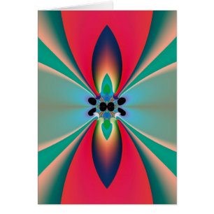 Arte abstracto Flor Funky
