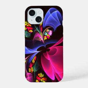 Arte abstracto floral colorido moderno Patrón #06