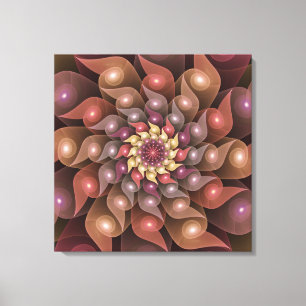Arte abstracto fractal moderno surrealista brillan