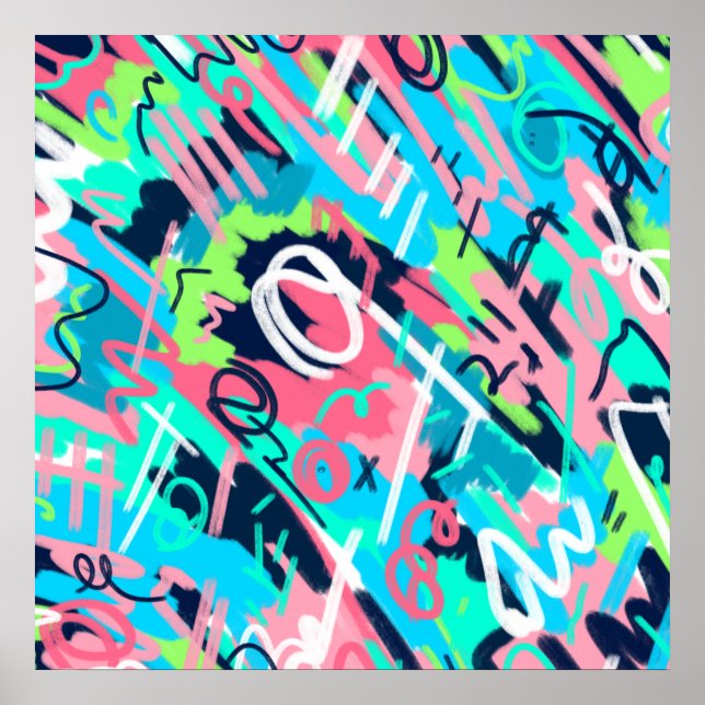 Arte abstracto funky (Frente)