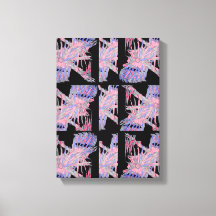 Arte abstracto geométrico suave Pastel Abismo