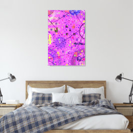 Arte abstracto: Glitch púrpura