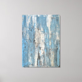 Arte abstracto "iluminado" azul y gris