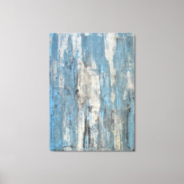Arte abstracto "iluminado" azul y gris