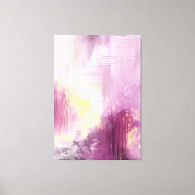 Arte abstracto imprimir pintura original color ama (Anverso)