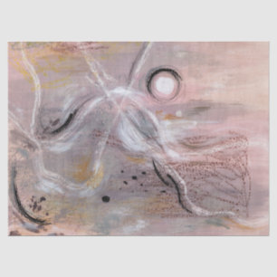 Arte abstracto lilac moderno Papel de tejidos