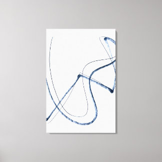 Arte abstracto minimalista de línea en movimiento 