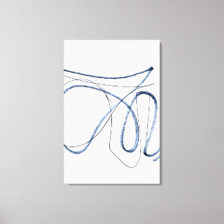 Arte abstracto minimalista de línea en movimiento 
