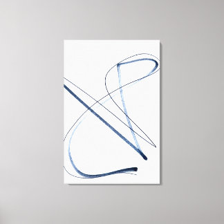 Arte abstracto minimalista de línea en movimiento 
