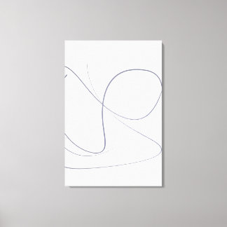 Arte abstracto minimalista de línea en movimiento