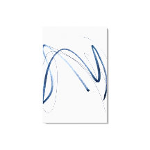 Arte abstracto minimalista de línea en movimiento 