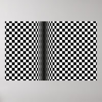 Arte abstracto moderno blanco negro 3d cuadrados e
