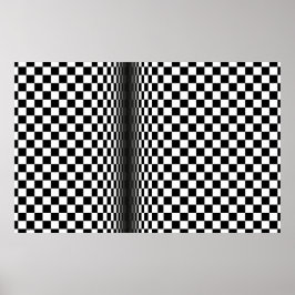 Arte abstracto moderno blanco negro 3d cuadrados e