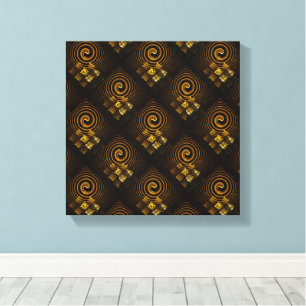 Arte abstracto moderno boho elegante patrón #502