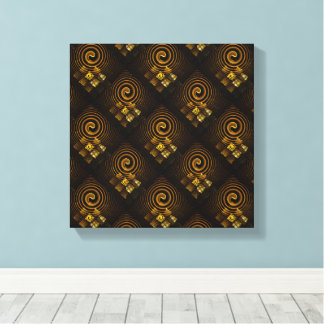 Arte abstracto moderno boho elegante patrón #502