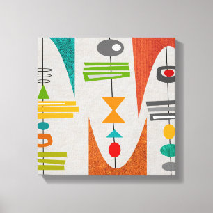 Arte abstracto moderno de los mediados de siglo