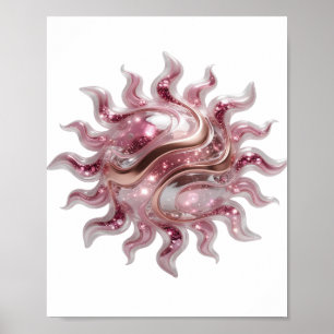 Arte abstracto moderno diseño plateado hermoso