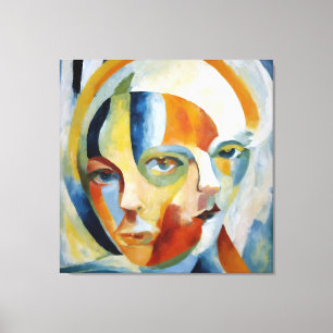 Arte abstracto moderno Doble cara