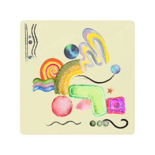 Arte abstracto moderno minimalista