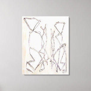 Arte abstracto moderno negro y blanco para parejas