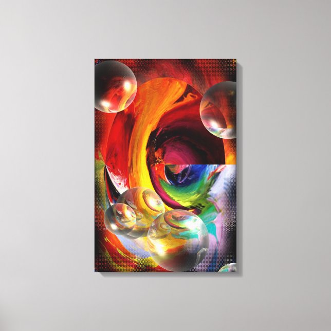 arte abstracto moderno obras de arte serdar hizli (Anverso)