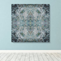 Arte abstracto moderno único en un ambiente brumos