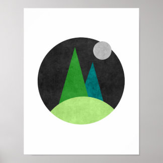 Arte abstracto nórdico minimalista
