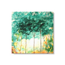 Arte abstracto paisaje grande decoración de arte o