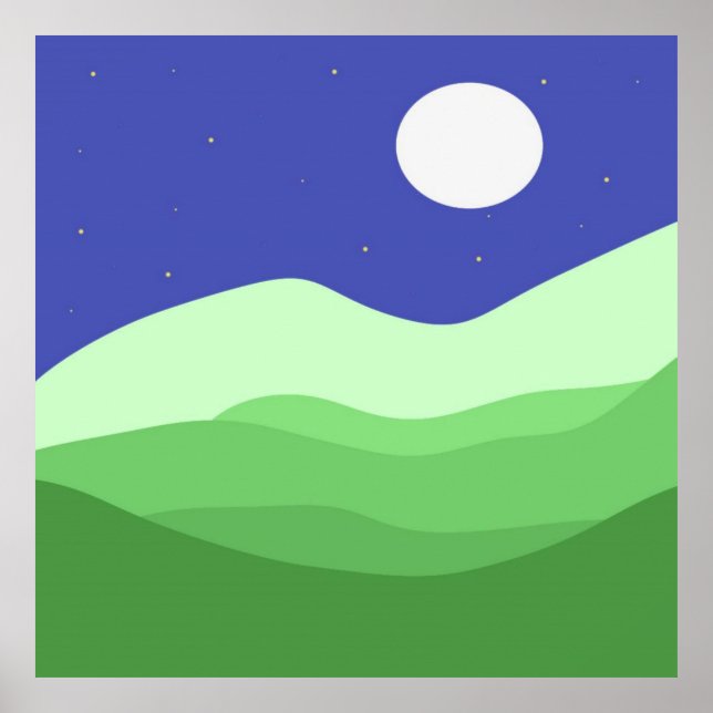 arte abstracto paisajístico (Frente)