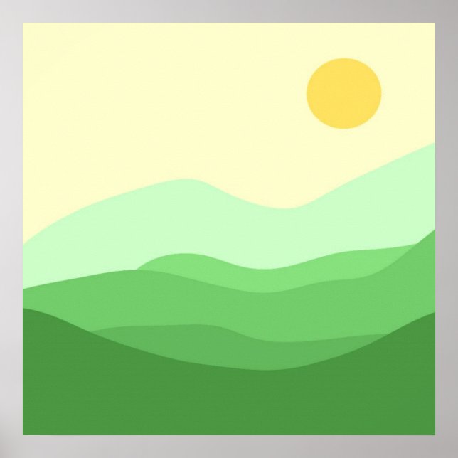 arte abstracto paisajístico (Frente)