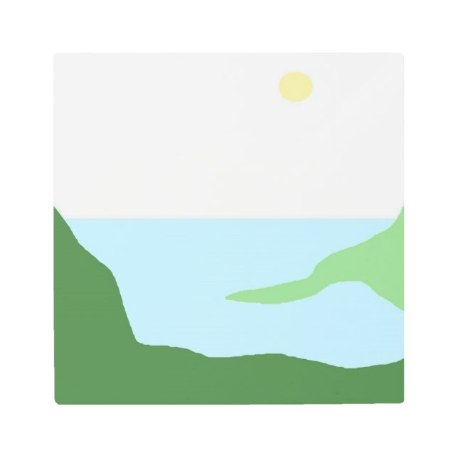 arte abstracto paisajístico (Anverso)