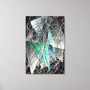 Arte abstracto patrón geométrico 3D