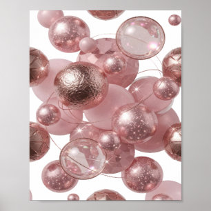 ARTE ABSTRACTO Plateado Brillante