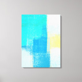 Arte abstracto "profundo" turquesa