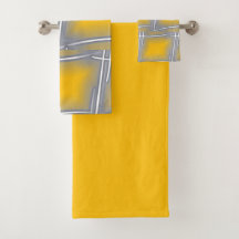 Arte abstracto rectangular gris