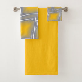 Arte abstracto rectangular gris