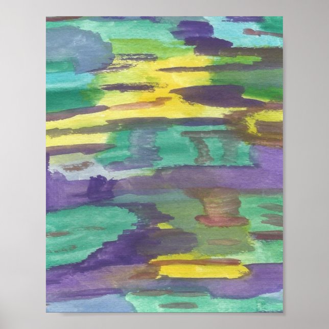 Arte abstracto reflexiones  (Frente)
