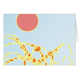 arte abstracto rosa y naranja 1276