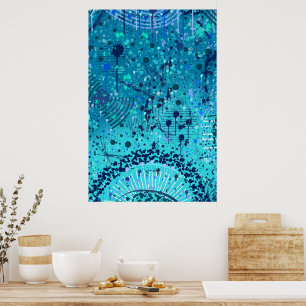 Arte abstracto: Sinfonía en el mar