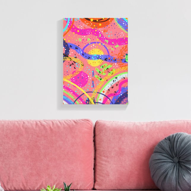 Arte abstracto: Sueños Celestiales  (Insitu (Sala de estar))