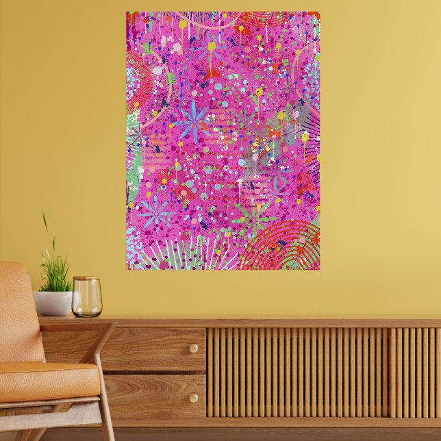 Arte abstracto: Sueños de verano (Salón 2)