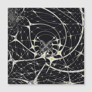 Arte abstracto Telaraña dorada