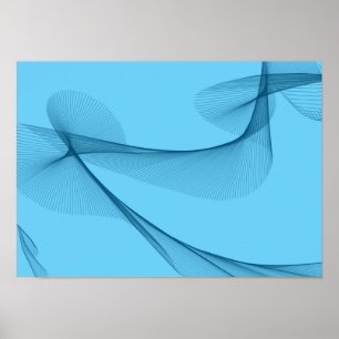 Arte abstracto - tonos azules