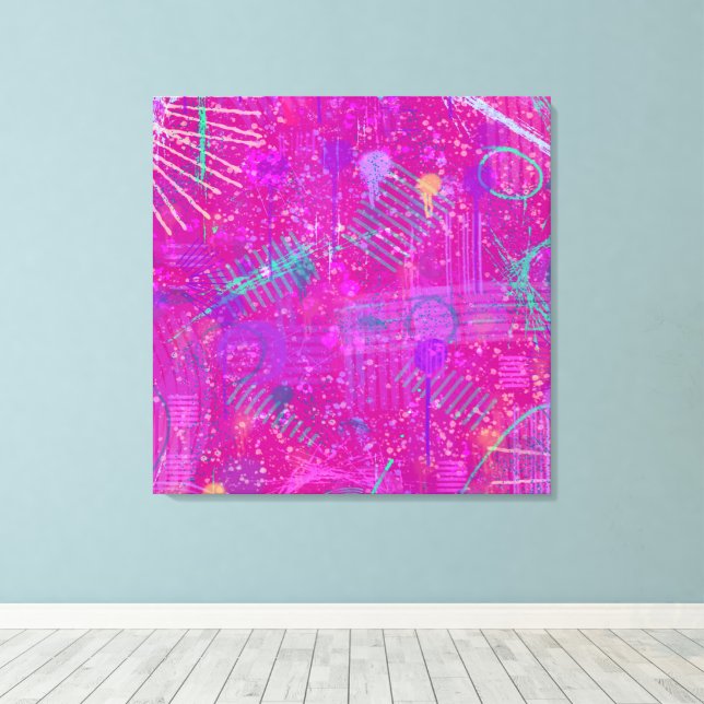 Arte abstracto: una verdadera personalidad (Insitu (piso de madera))