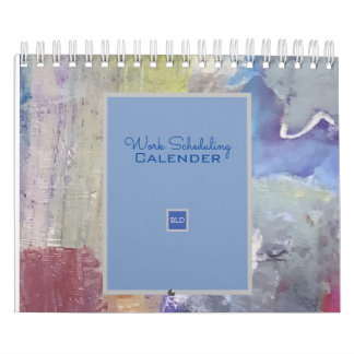 Arte abstracto y calendario bíblico mensual Verse