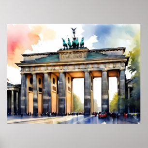 arte acuarela Berlín