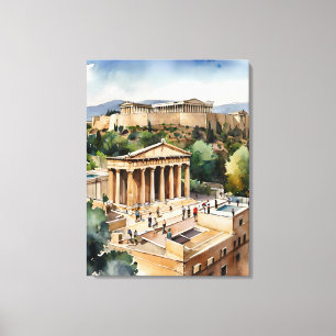 Arte acuático de Atenas Grecia