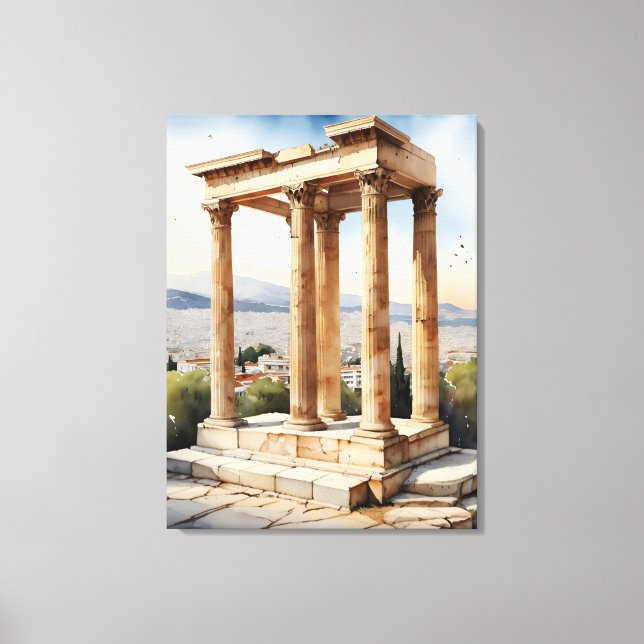 Arte acuático de Atenas Grecia (Anverso)